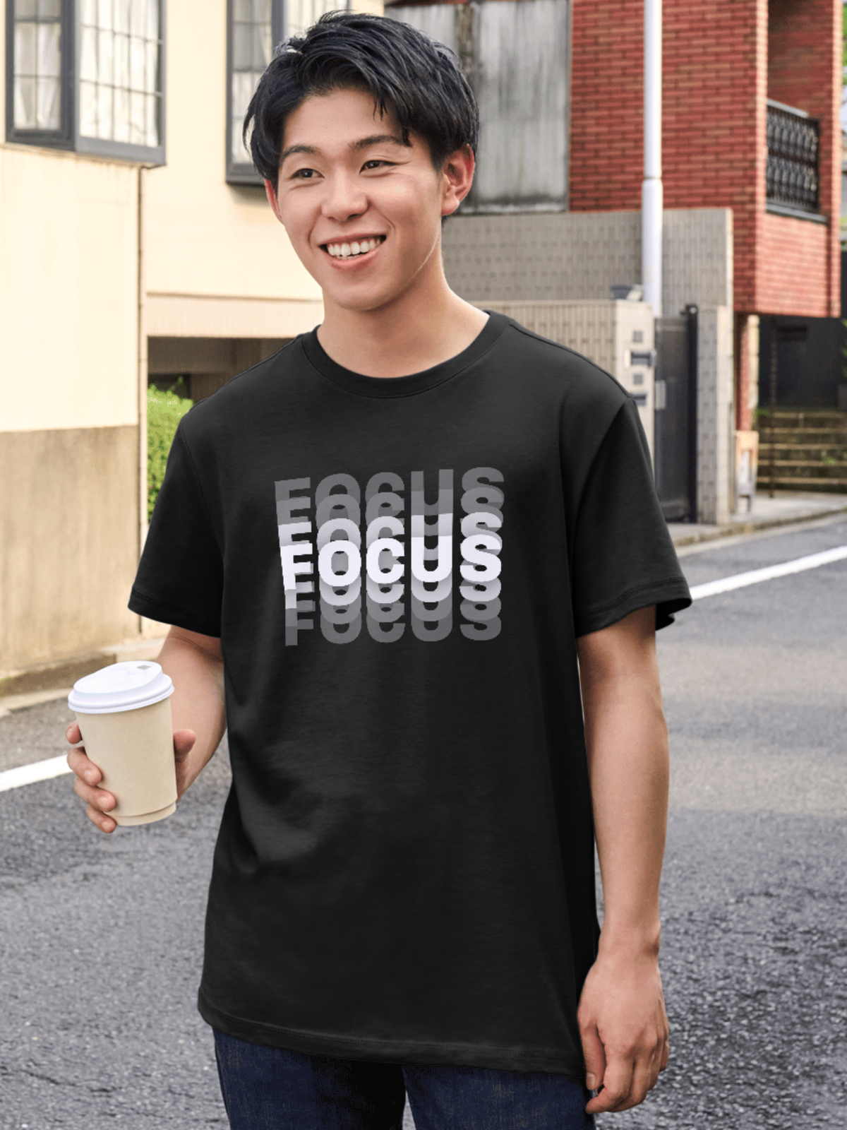 "Focus" Oversized T-Shirt